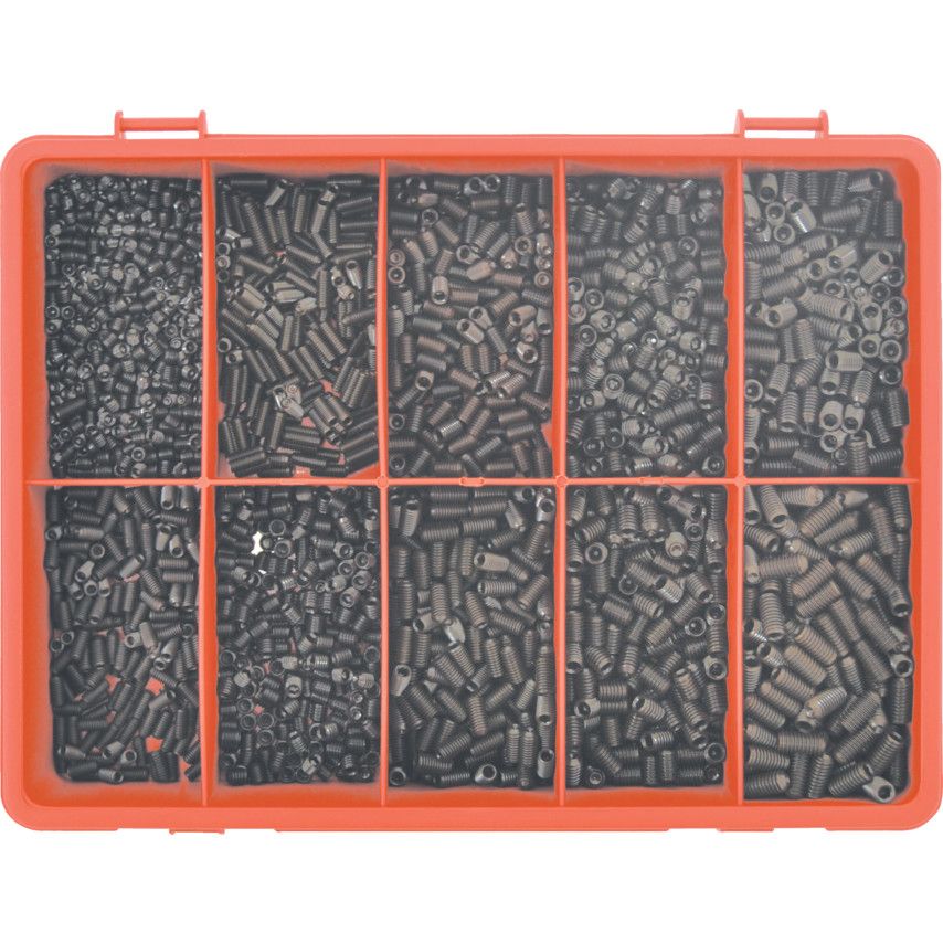 Kennedy *Kennedy SOCKET SET SCREW CUP POINT METRIC KIT (KEN6155140K)