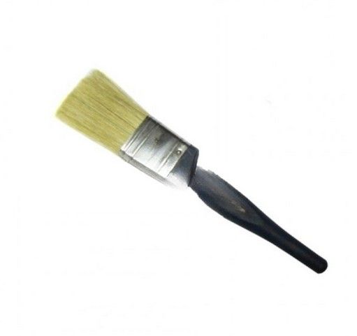 Besi & Logam #SB010 1" (25.0MM) Paint Brush (20% Synthetic Filament) Plastic Handle