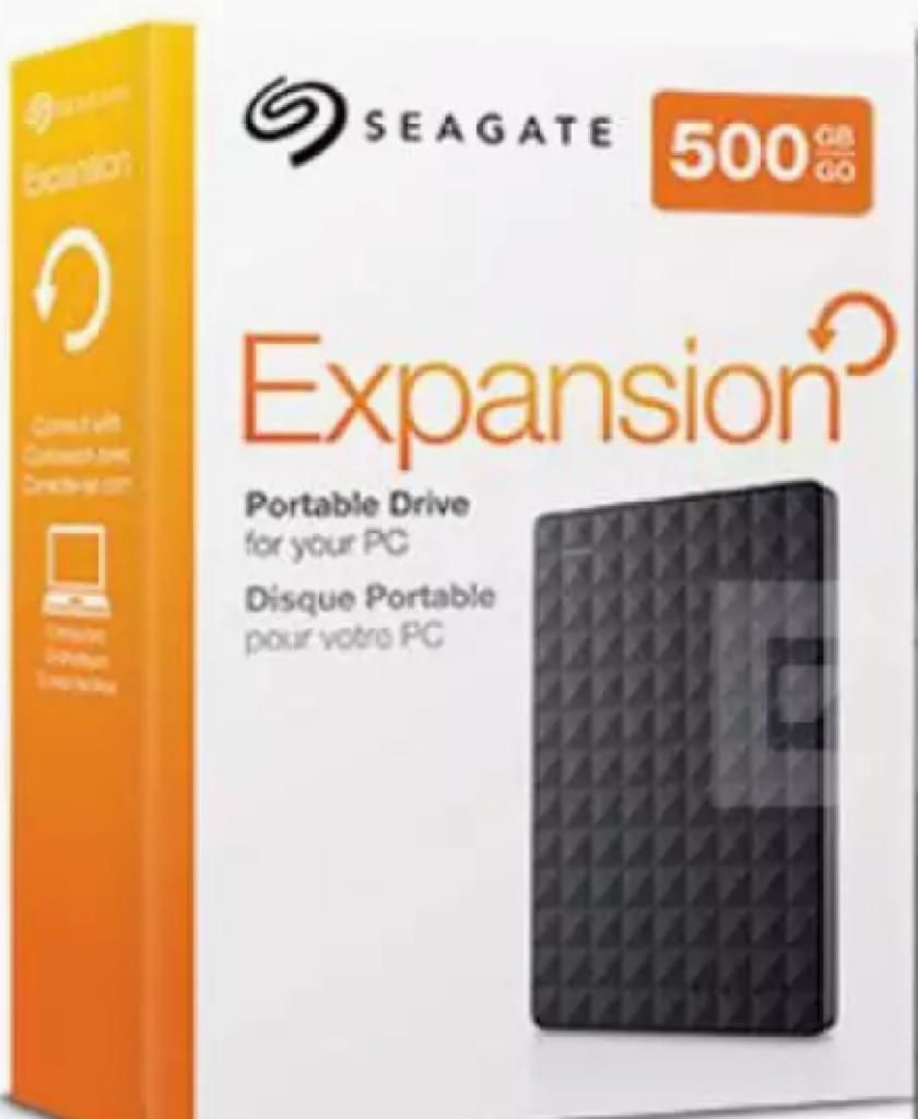 Seagate Expansion External Storage Hard Drive 500GB