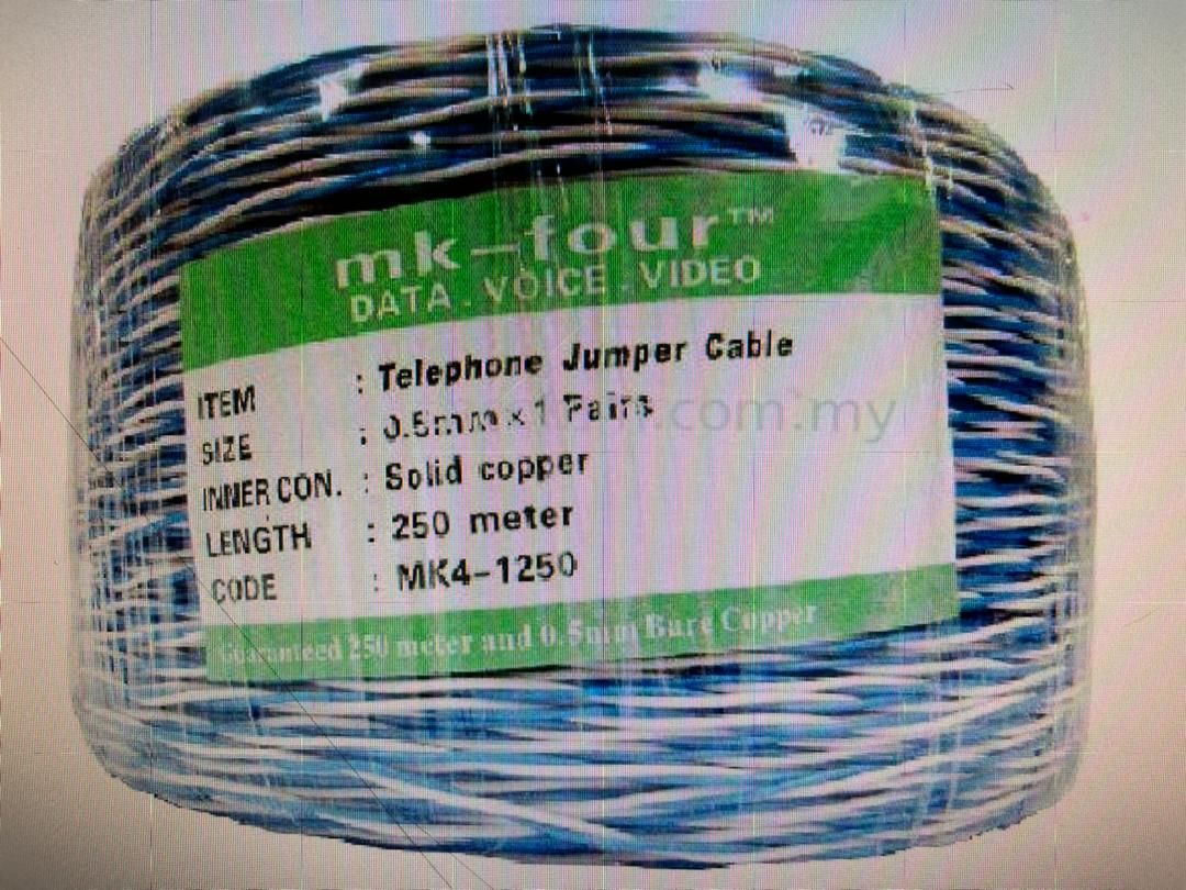NA Telephone Jumper Cable 250m