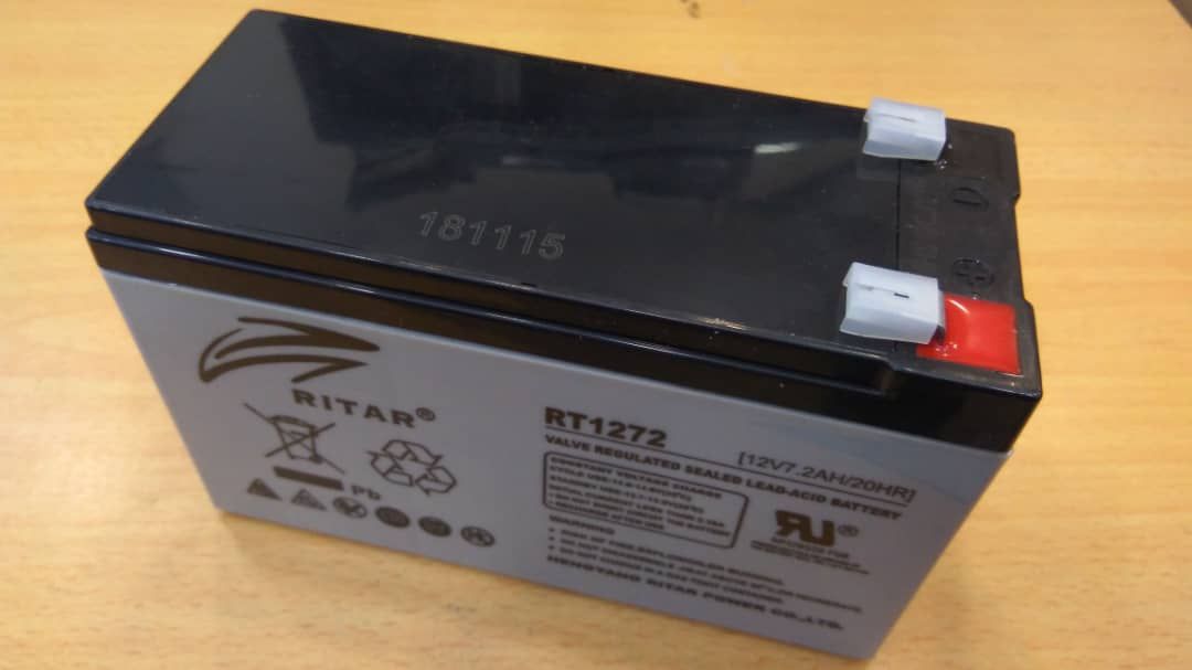 Ritar Battery rechargeable 12 V 7.2 AH