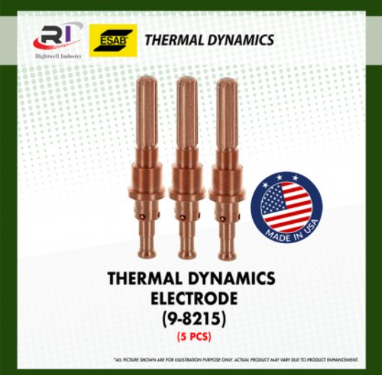RIGHTWELL ESAB THERMAL DYNAMICS PLASMA CUTTER ELECTRODE (9-8215) [5PCS]