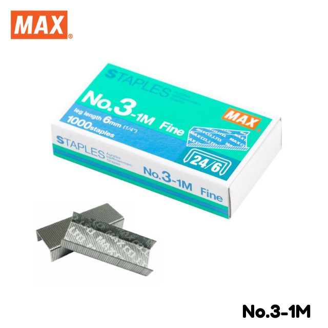 QP Max Staples No.3-1M Refill