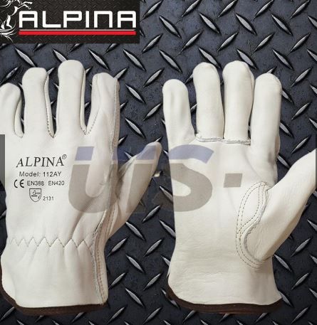 ALPINA Full Leather COWHIDE Argon Hand Gloves