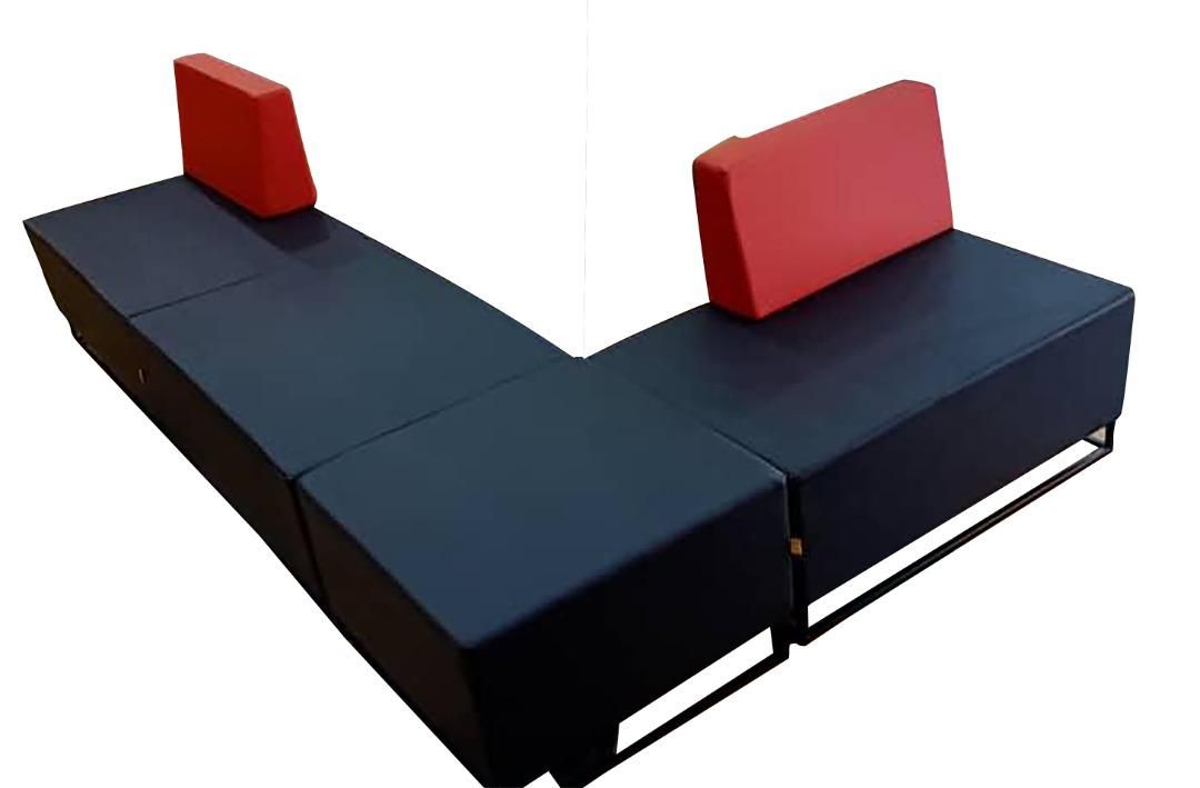 Apex Combination Sofa Pu Seater Set (Long Rectangular With Back Rest Right & Left) (Long Rectangular With No Rest) (Square Seater No Backrest)