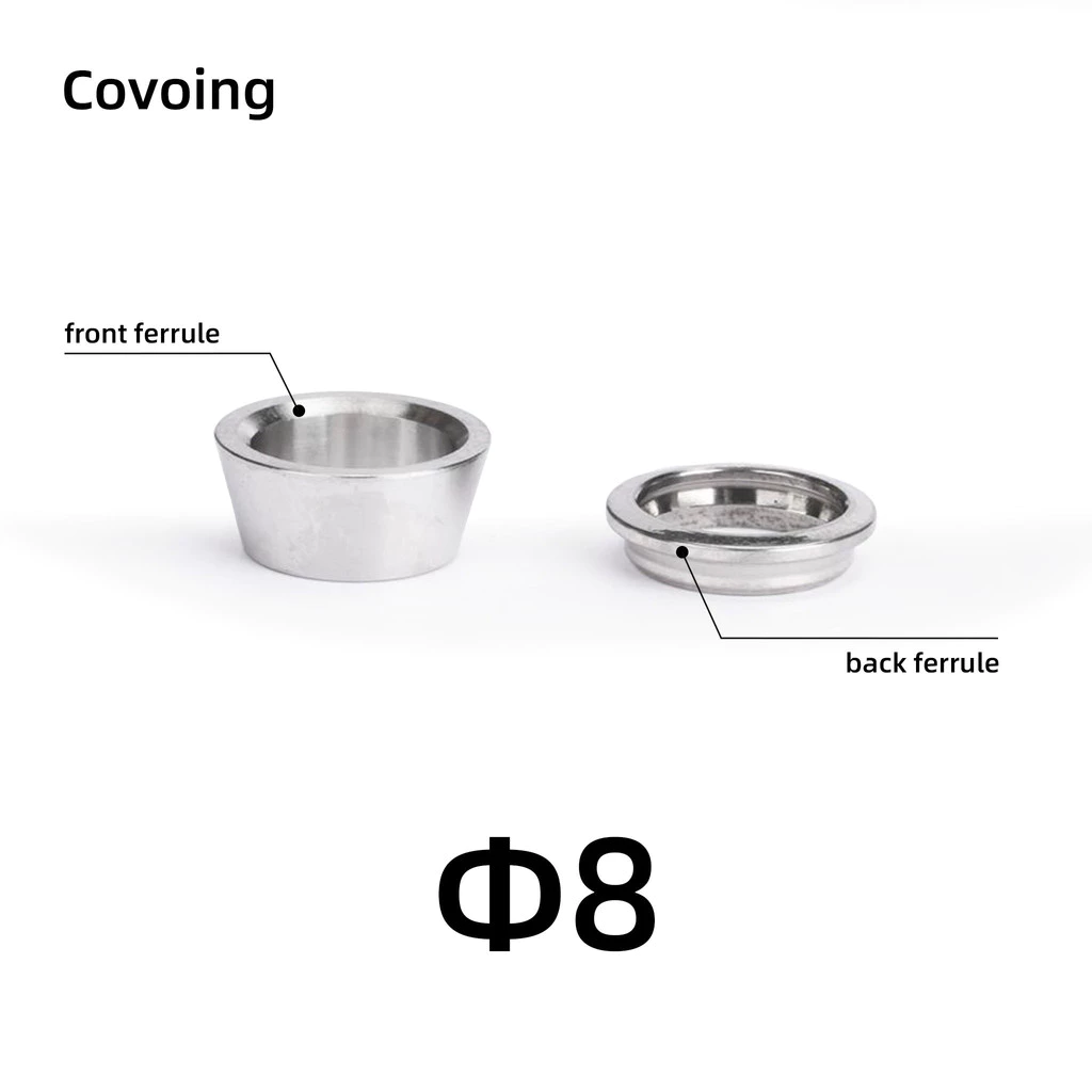 OEM Covoing 316L Stainless Steel Double Ferrule