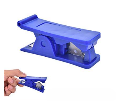 RUBBER SILICONE PVC PU NYLON TUBE PLASTIC PIPE HOSE CUTTER CUT UP SCISSORS