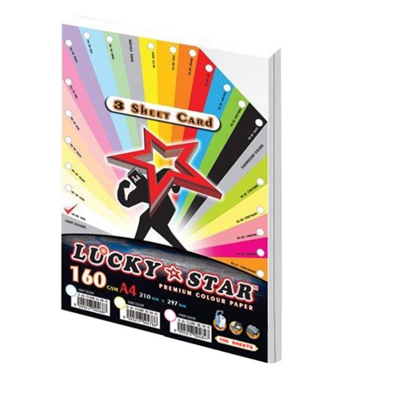 qs 3 Sheet Card A4 160gsm