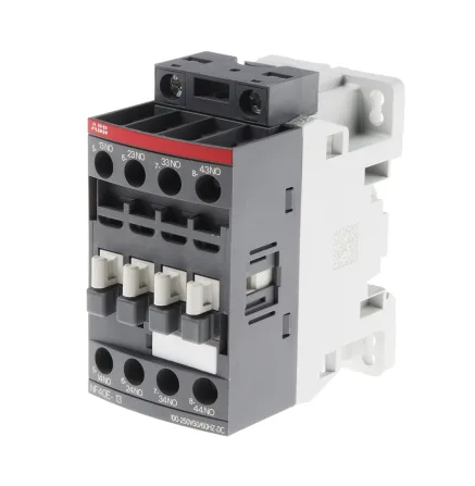 ABB NF40E-13 Series Contactor Relay, 230 V ac/dc Coil, 4-Pole, 6 A, 4NO, 690 V ac