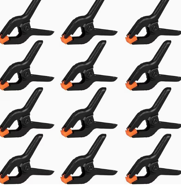 Duratec 826 Double Colour Value Spring Wood Clamp (170MM) 10PCS