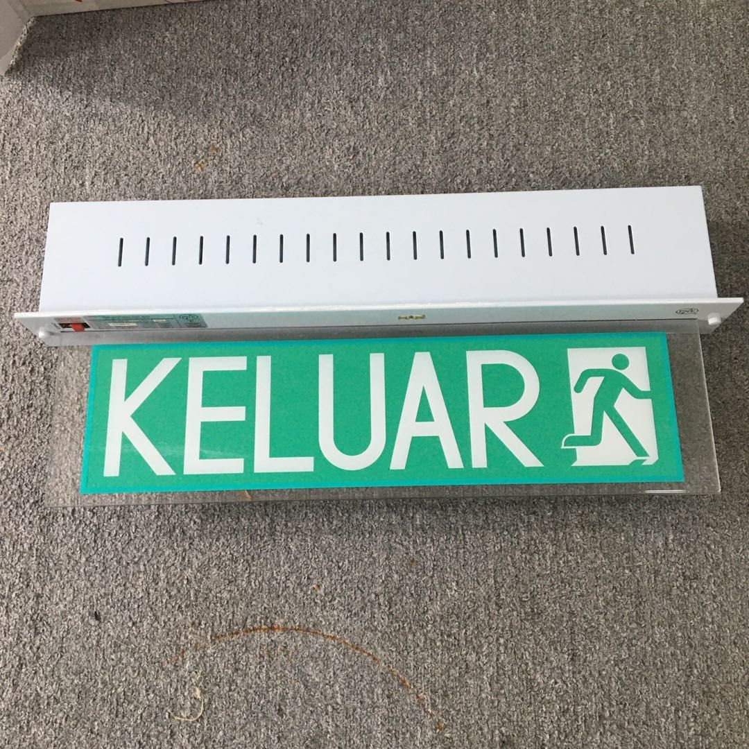 Exit Sign LED flasing out(Sirim Fire Approved) & ( BOMBA APPROVED )