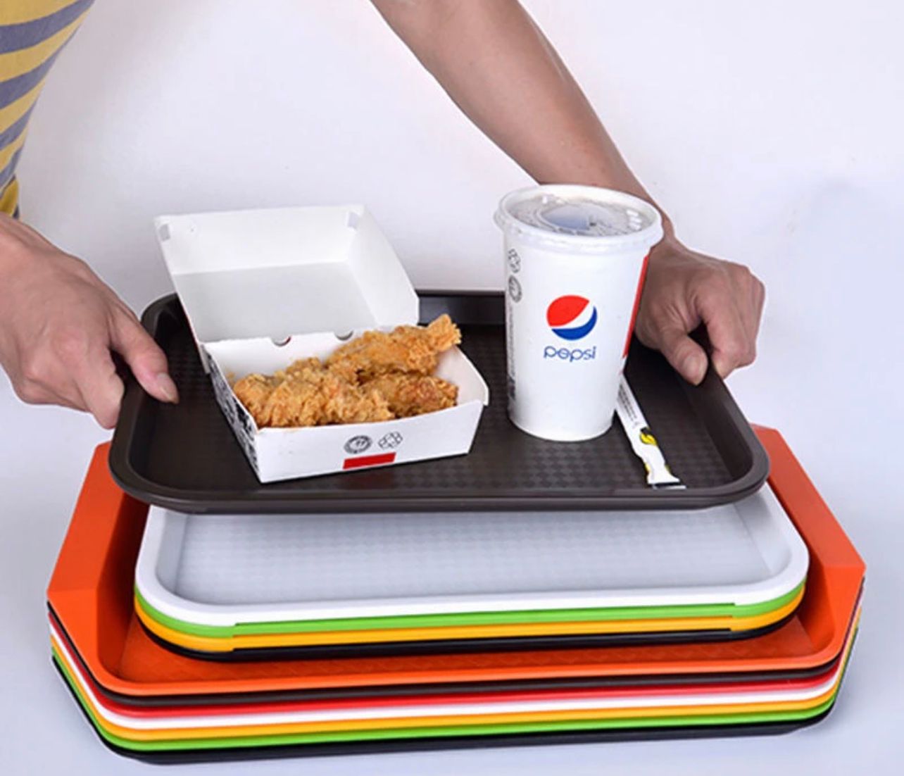 Tray Plastic Serving Food Tray