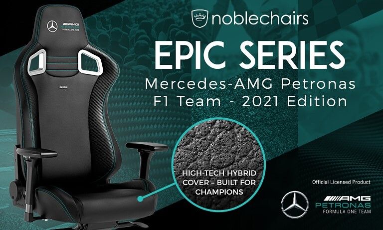 noblechairs *Petronas Mercedes-AMG F1 Team 2021 Edition Gaming Chair