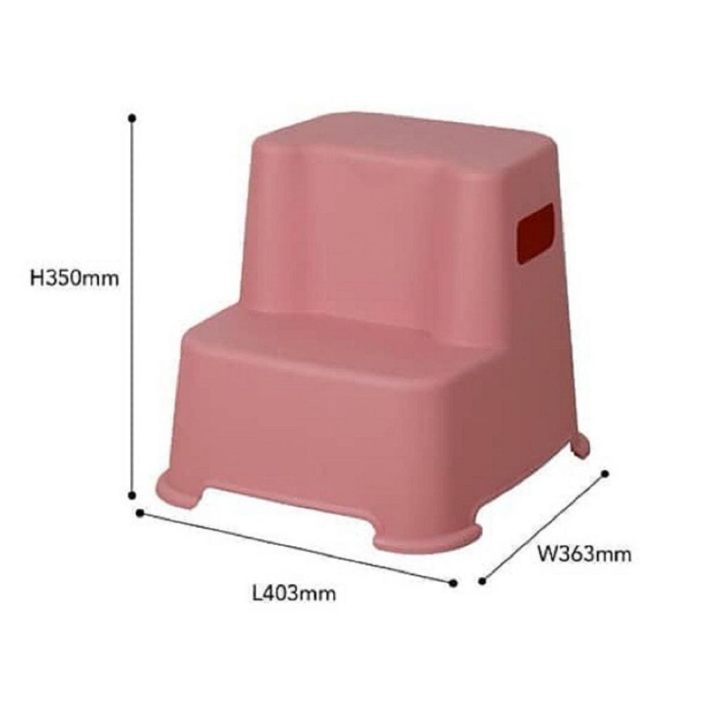 Felton 2 Step Chair Plastic Step Chair Heavy Duty Ladder Chair FPS 2930 / Kerusi Plastik / Tangga Plastik