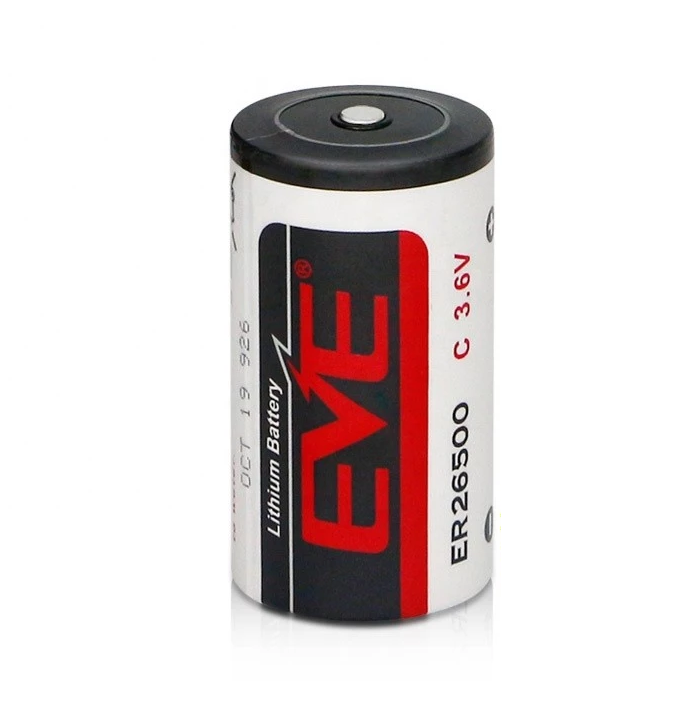 EVE ER26500 Lithium Thionyl Chloride Battery Size C 3.6V 8500mAh