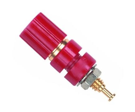 Fluke PJKPL 2382-2 Binding Post, Mini Insulated Nylon, Red
