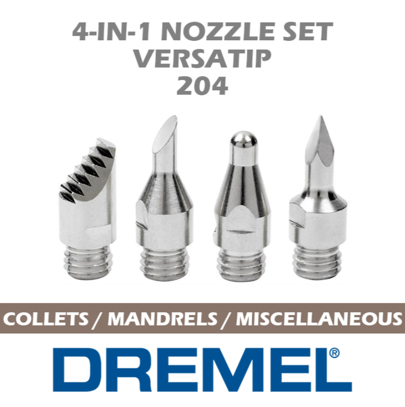DREMEL 4-IN-1 NOZZLE SET VERSATIP 204
