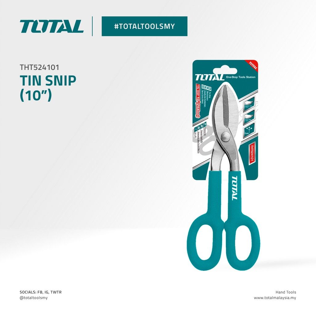 TOTAL TIN SNIP (10"/250MM) THT524101