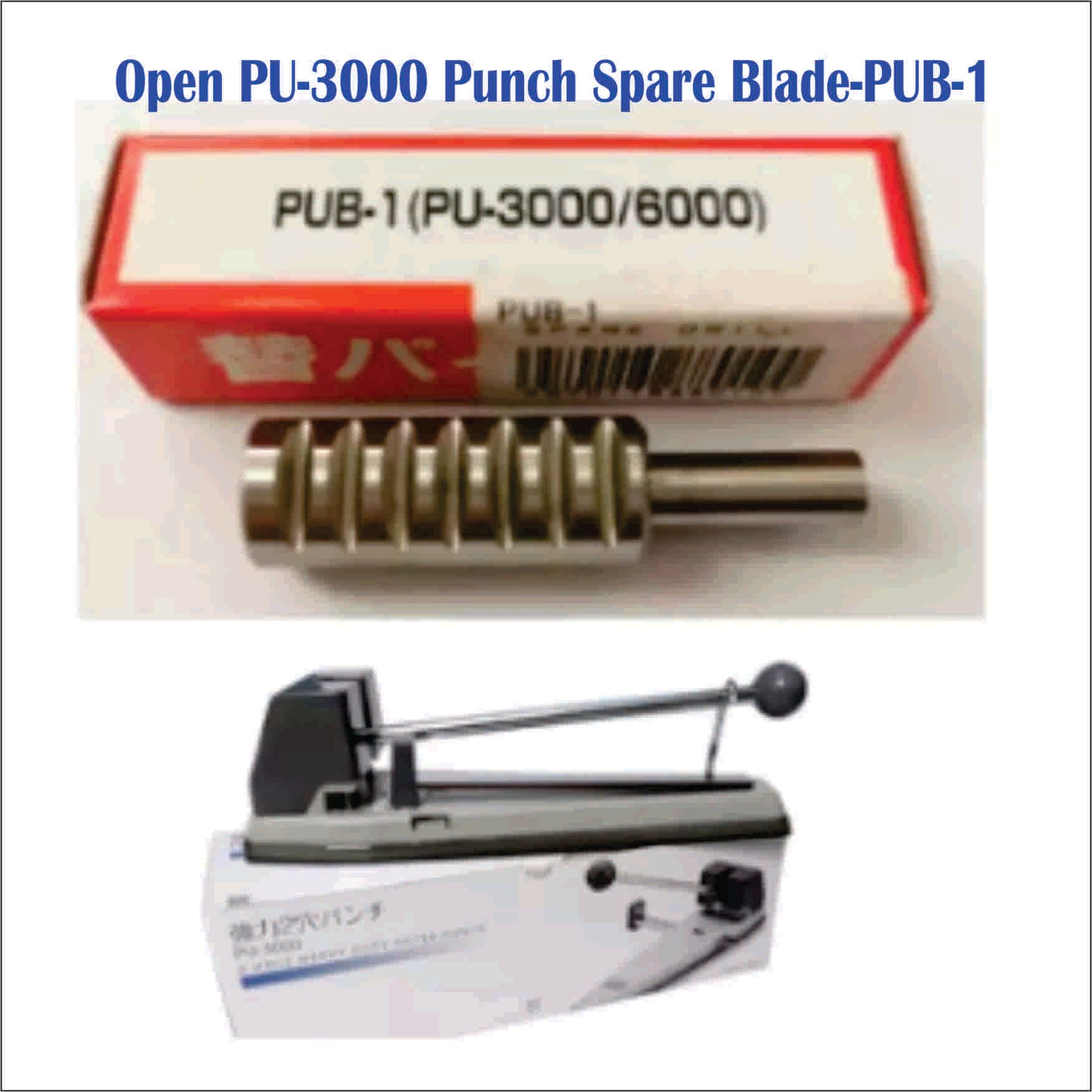 OPEN PU-3000 OCHA PUNCHER SPARE PARTS FOR PU-3000 WITH FREE DELIVERY SEMENANJUNG