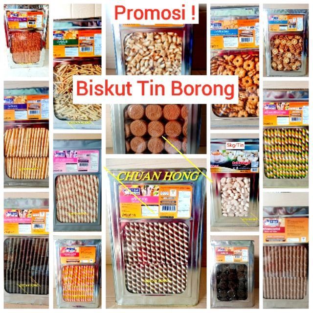 BISCUIT TIN BORONG 5KG (ALL FLAVOUR)