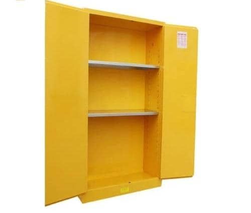 HEAVY DUTY SAFETYWARE YELLOW SAFETY CABINET