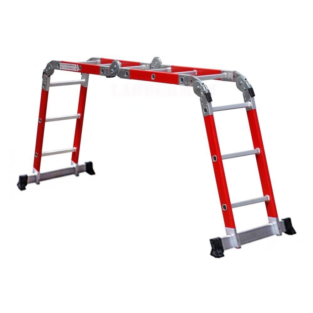 OEM Fiberglass Heavy Duty 12 Step 3.5 Meter Multipurpose Ladder ( FAZ-4X3 )