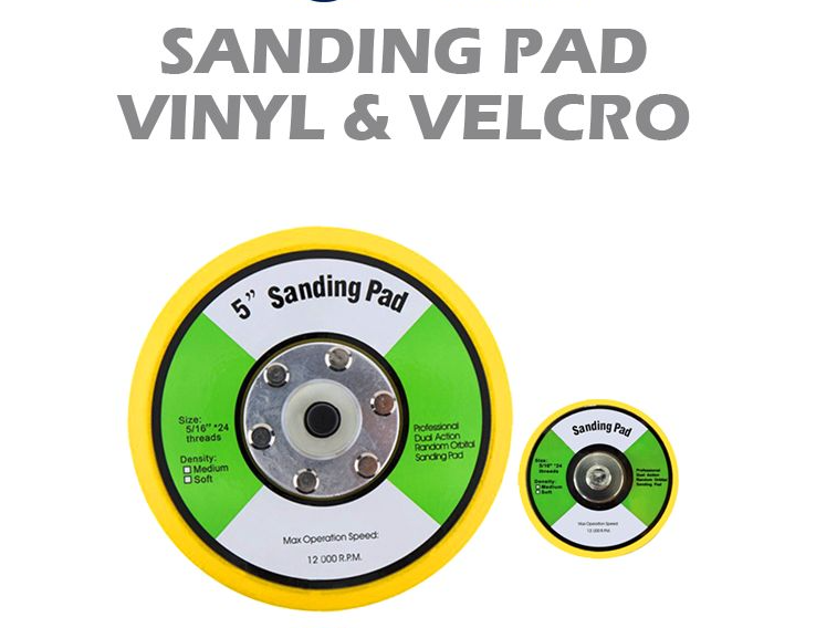 RANDOM SANDING PAD (VINYL & VELCRO) RANDOM