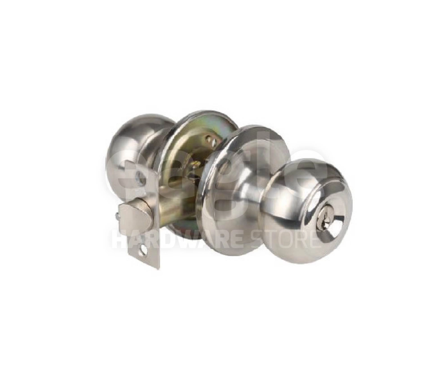 BRULOCK 99/6070ENT-S TUBULAR TULIP KNOB DOOR LOCK - ENTRANCE