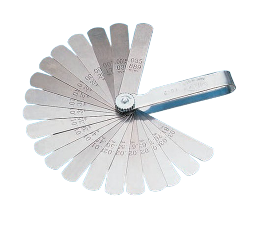 RS PRO Steel Feeler Gauge, 25 Blades