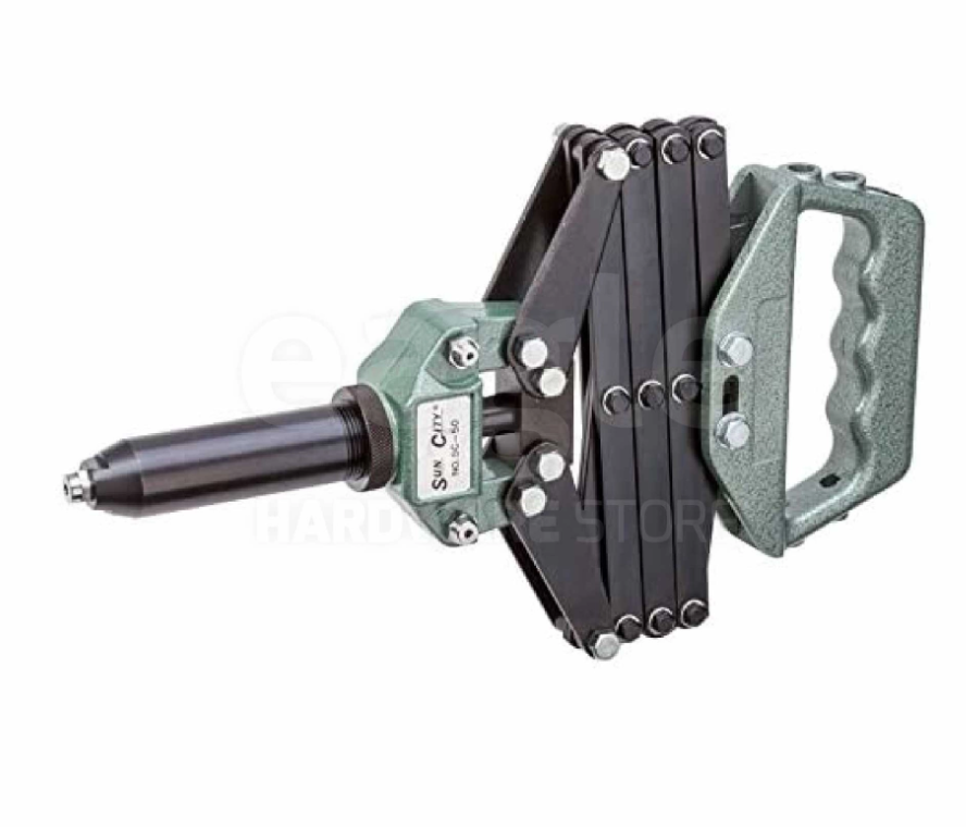 SUNCITY SC-50 HEAVY DUTY LAZY TONGS HAND RIVETER GUN