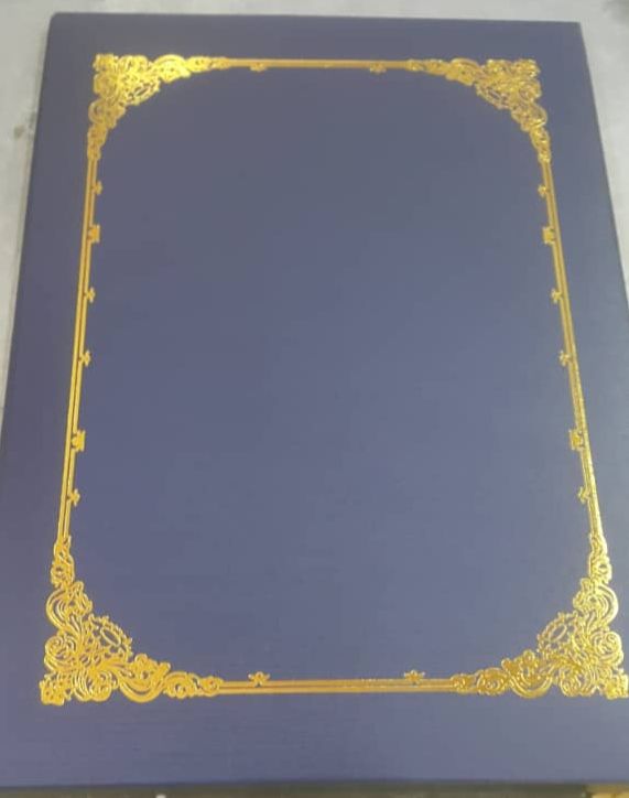 Holder Certificate Holder (PVC)