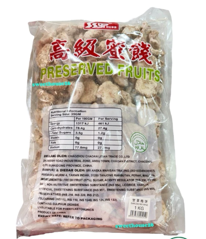 1 KG Asam Boi Tanpa Biji Seedless