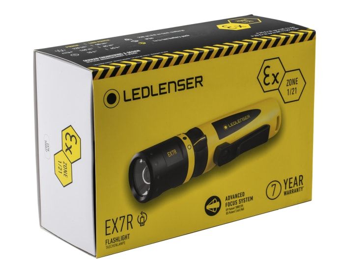 LEDLENSER EX7R EXPLOSION PROOF FLASHLIGHT