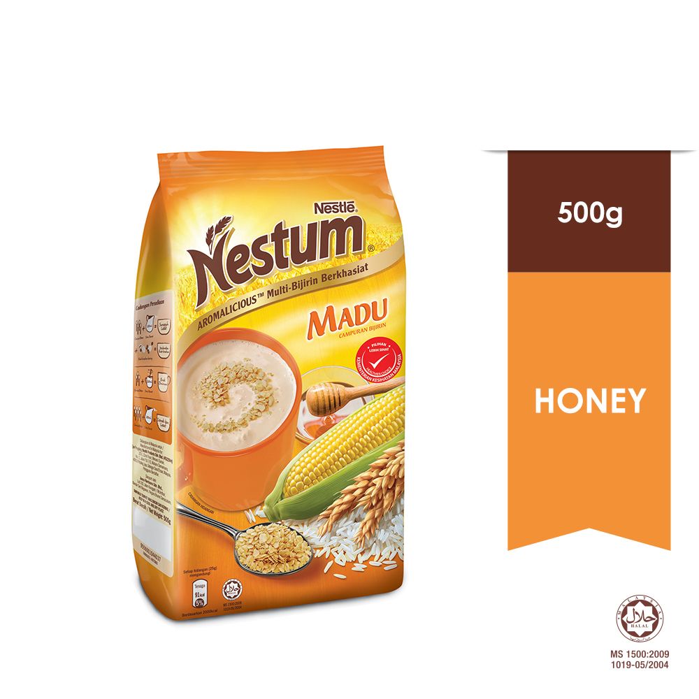 NESTLE NESTUM ALL FAMILY CEREAL ORIGINAL -500GMS /Nestum /Family Cereal Original /Nestum All Family Cereal Original