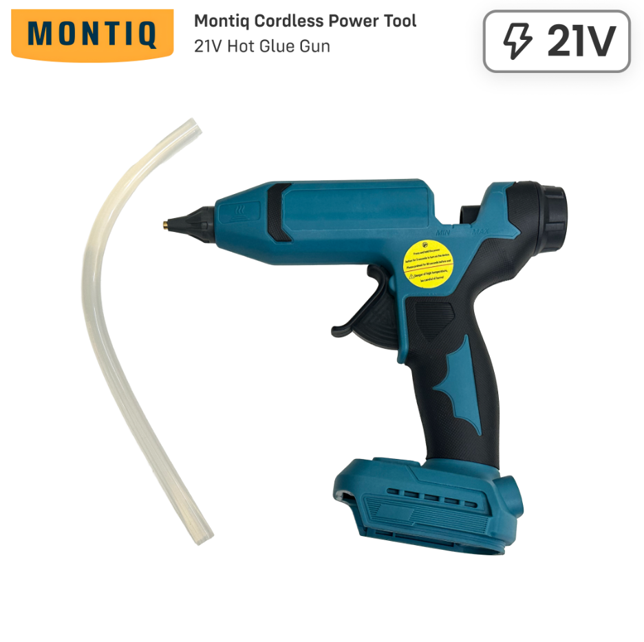 MONTIQ POWER TOOLS - 21V CORDLESS HOT GLUE GUN