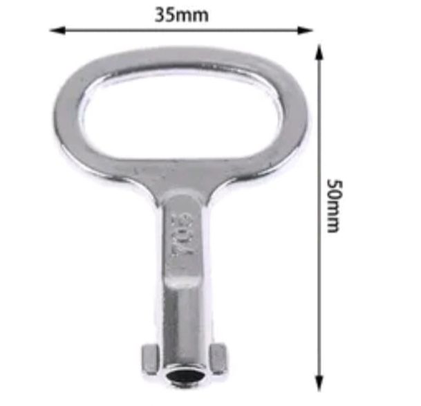 Key Universal Train Key Panel Lock Key Wrench Triangle Square