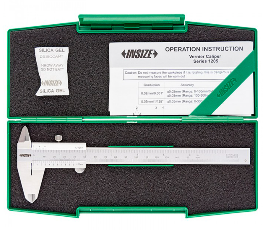 INSIZE 1205-300S 300MM (12") VERNIER CALIPER