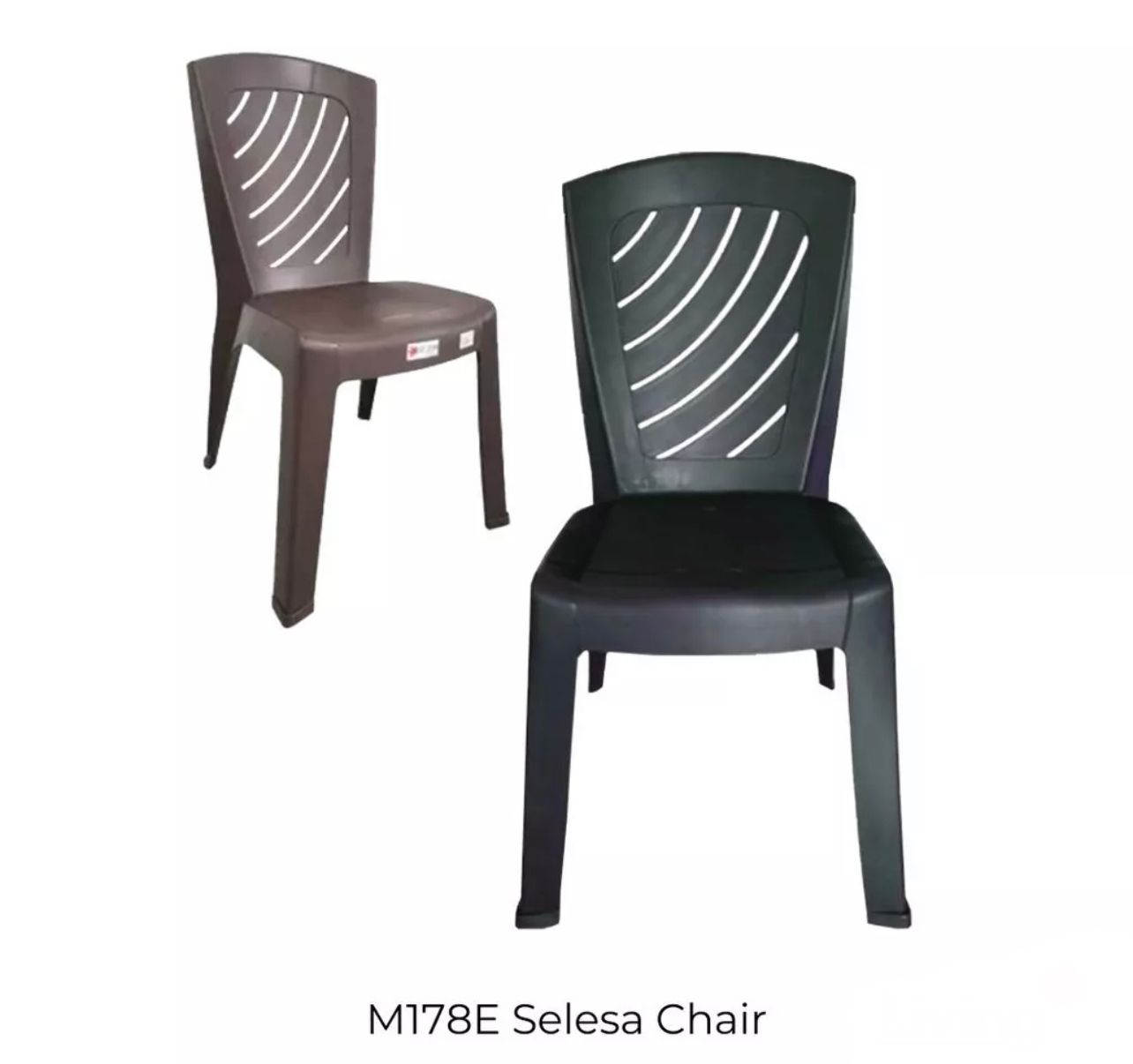 Chair Modern Plastic Chair Indoor & Outdoor /Kerusi Plastik