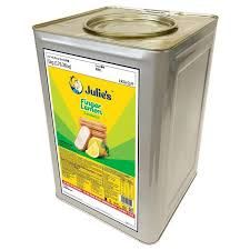 JULIE'S TIN BISCUITS FINGER LEMON SANDWICH 5KG