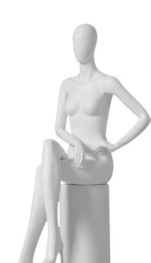 Mannequin Female full body sitting