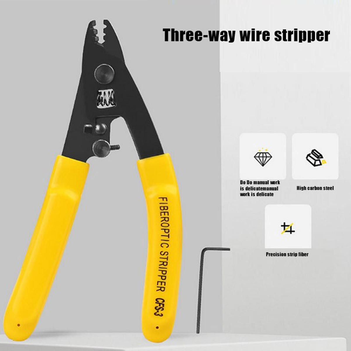 Fiber Optic Malaysia 3 holes CFS-3 Fiber Optic Stripper 3 holes CFS-3