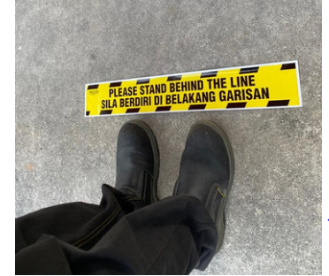 PROGUARD PLEASE STAND BEHIND THE LINE / SILA BERDIRI DI BELAKANG GARISAN CSD 2011