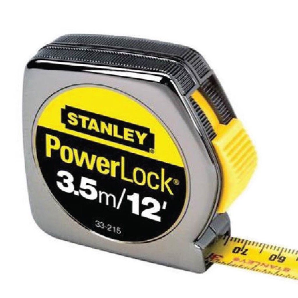 Stanley Power Lock Measuring Tape (3.5m / 12ft) STHT33215-8