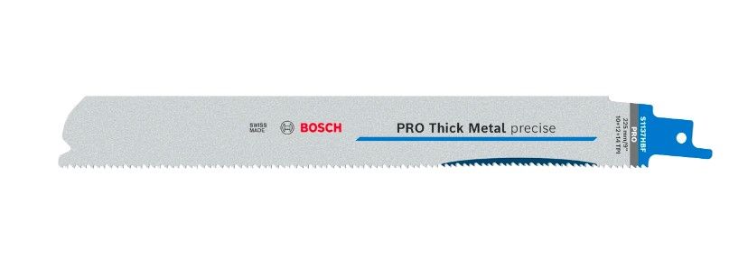BOSCH PRO THICK METAL PRECISE S1137HBF BLADE, 1.1 X 25 X 225 MM, 5 PCS (2608658998)