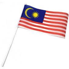 QS BENDERA TANGAN MALAYSIA HANDFLAG