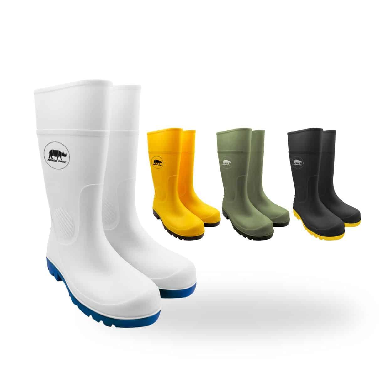 Heavy duty wellington boots (water, chemical & oil resistant - Rhino Shoe (Size: 9/(43")