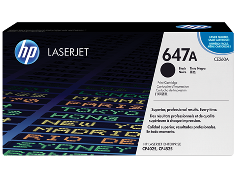 HP CE 260A Black Original LaserJet Toner Cartridge