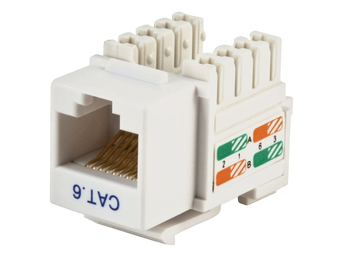QS RJ45 Keystone Cat 6