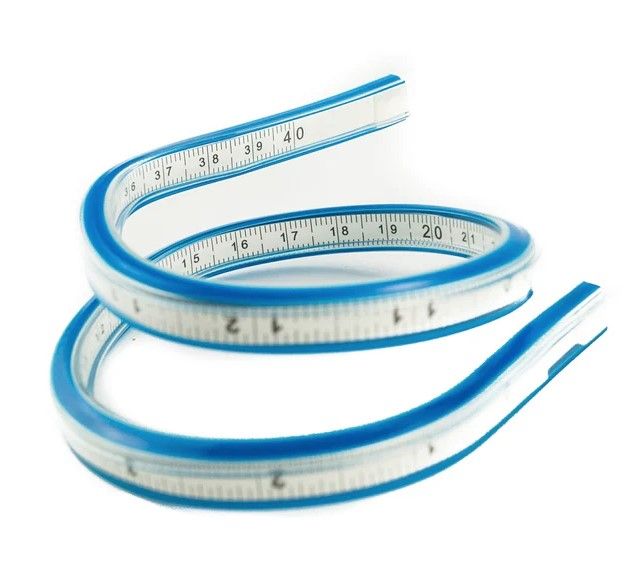 FLEXIBLE CURVE RULER 40CM