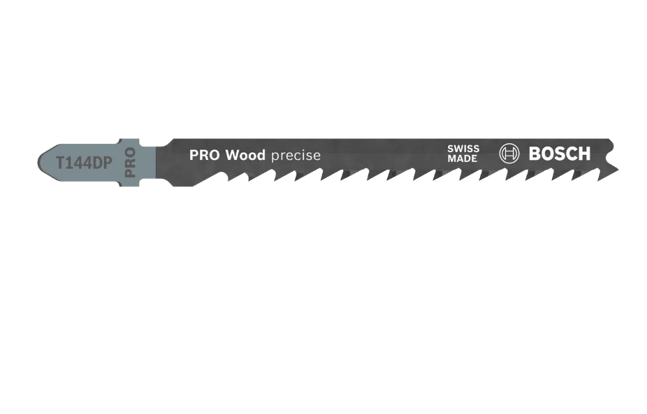 BOSCH PRO WOOD PRECISE T144DP JIGSAW BLADE 100 MM (5 PCS) (2608633A35)